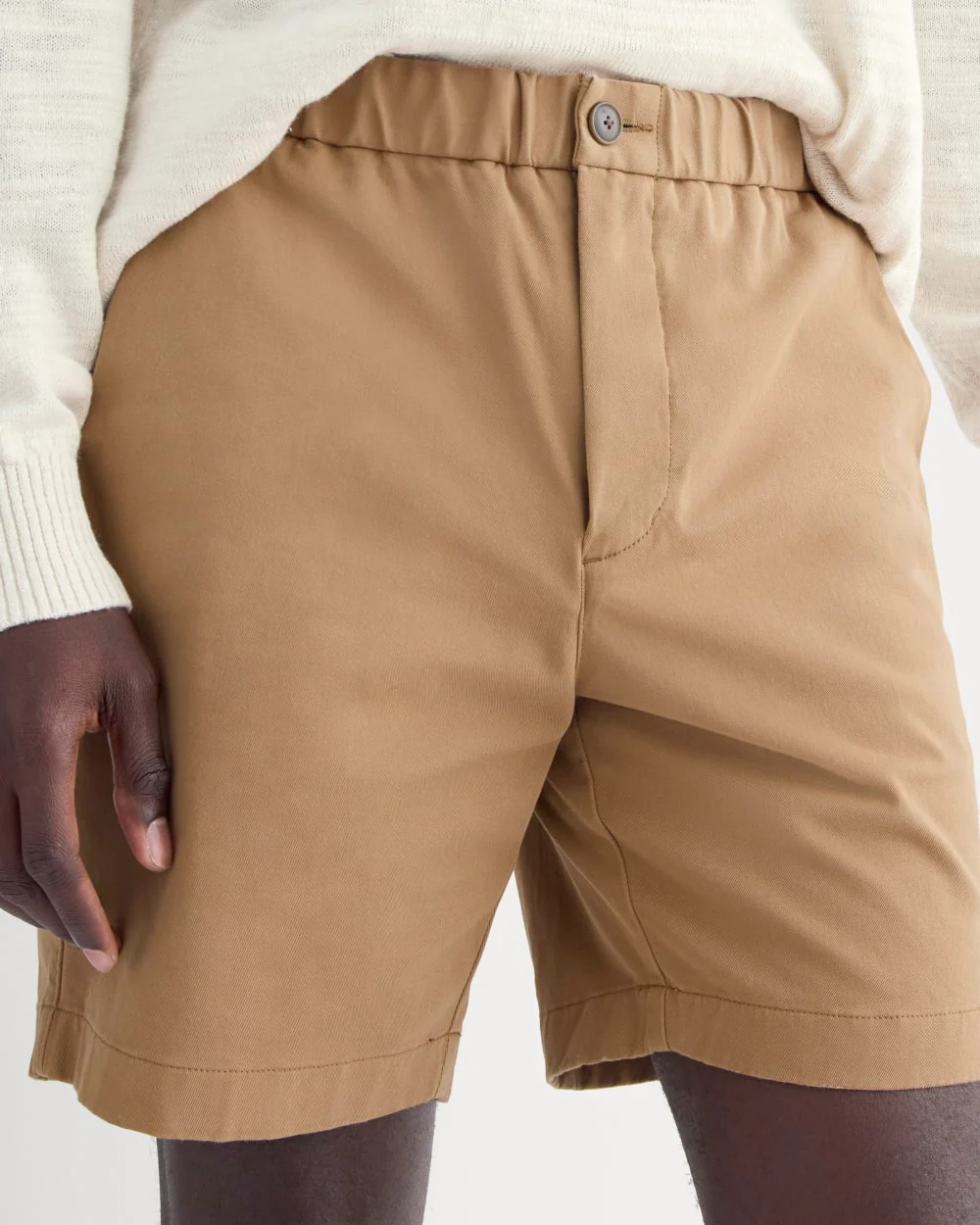 The Pull-On Performance Chino Short | Toasted Coconut