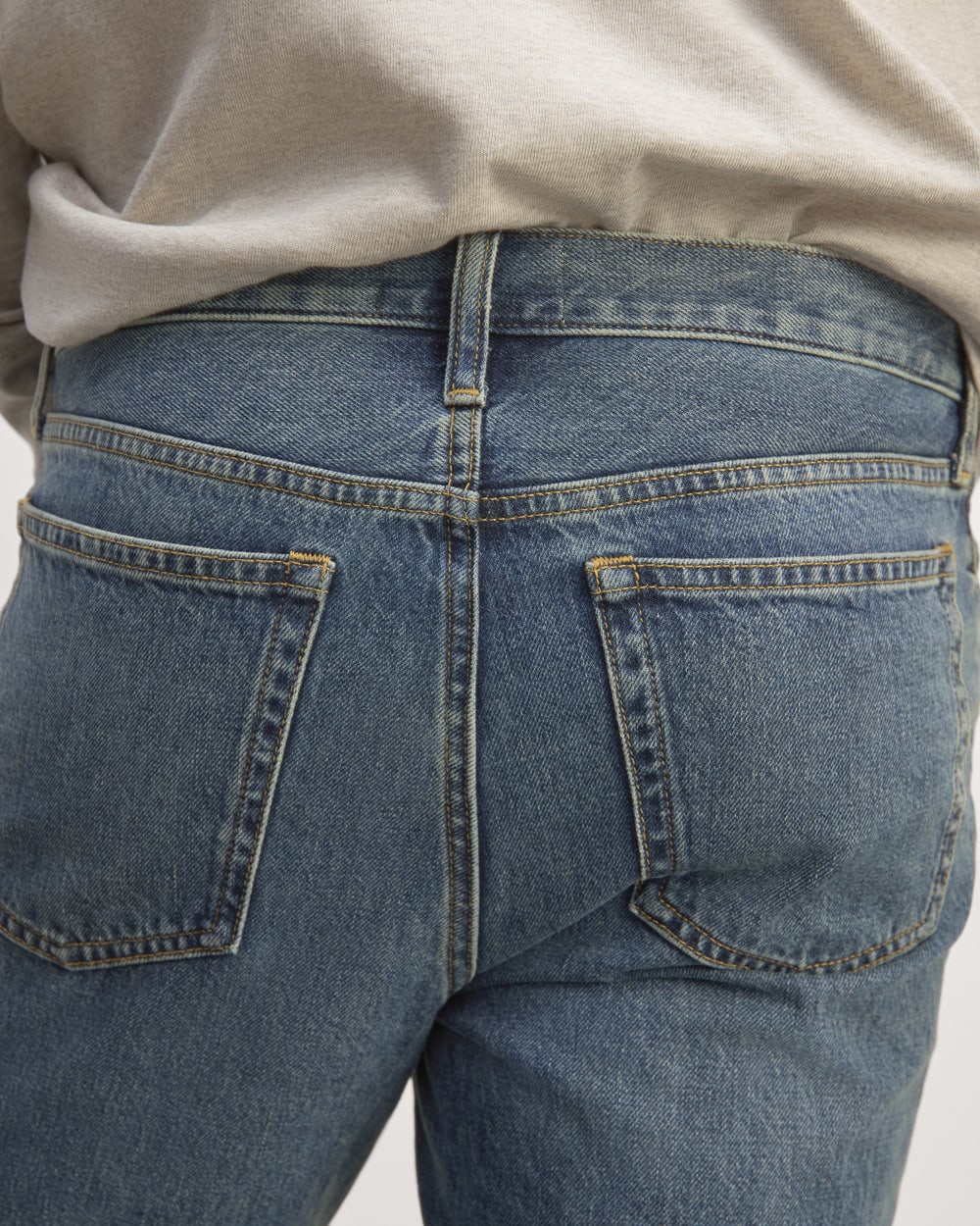 The Authentic Straight Jean | Whisper Blue