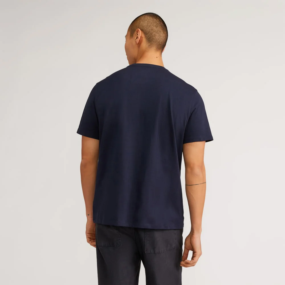 The Premium-Weight Pocket Tee | Uniform | Deep Navy