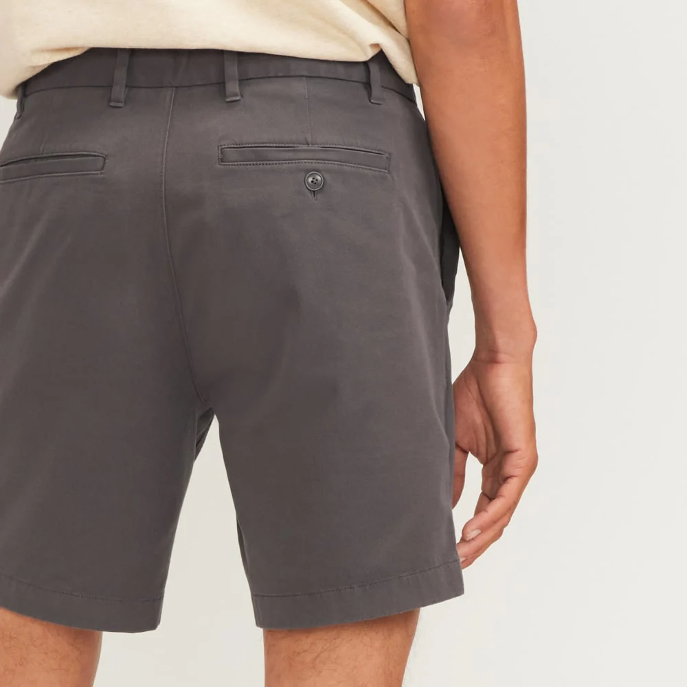 The 7” Slim-Fit Performance Chino Short | Slate Grey