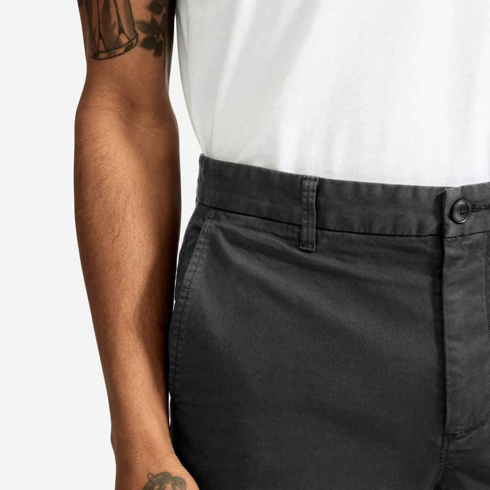 The Midweight Slim Chino | Muted Black