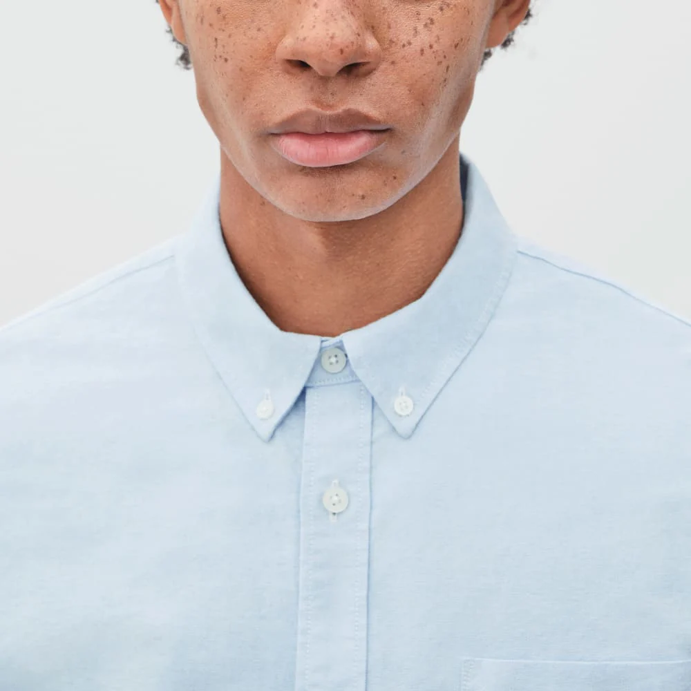 The Standard Fit Japanese Oxford Shirt | Uniform | Light Blue | Standard