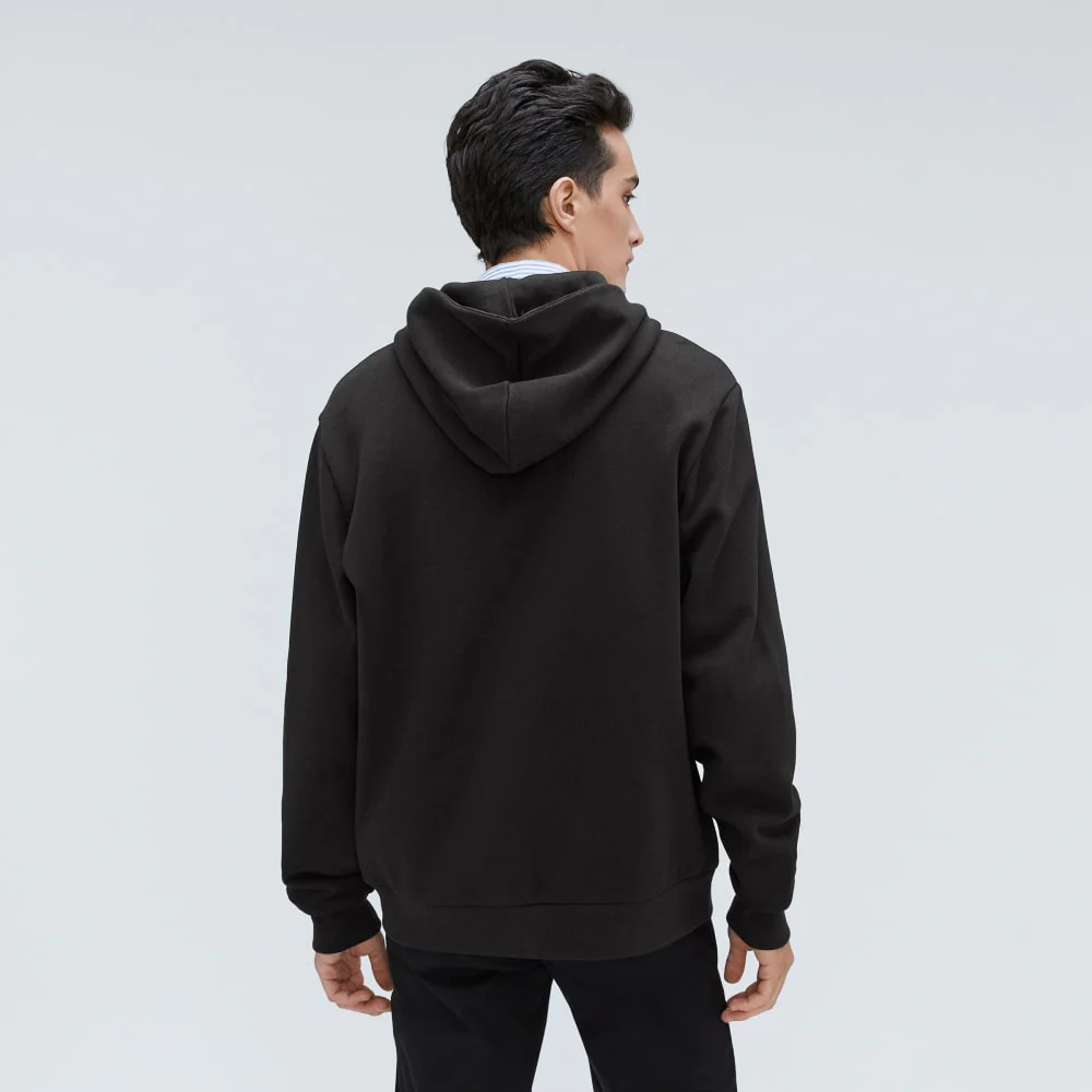 The Organic Track Full Zip | Black