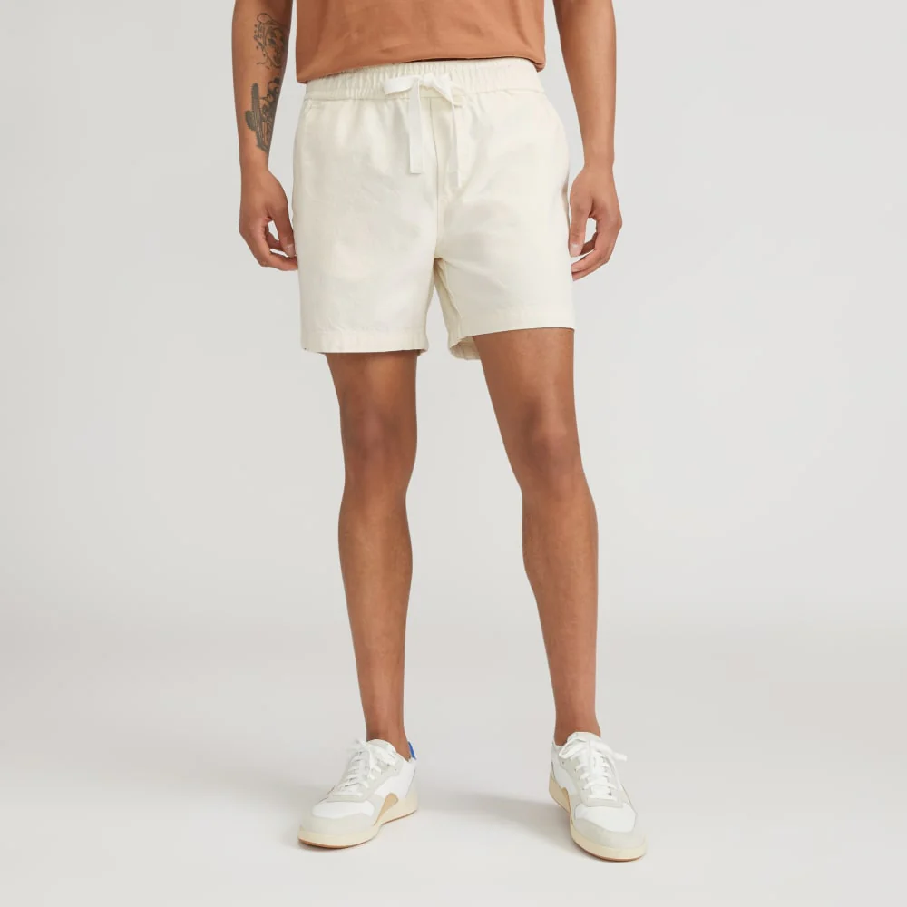 The Canvas Organic Cotton Short | Bone