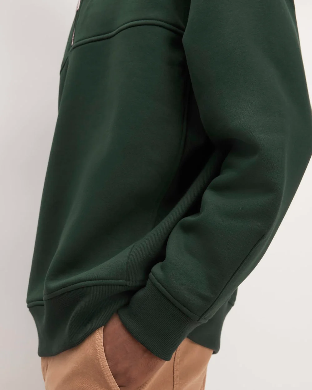 The ReTrack Fleece Half-Zip | Scarab