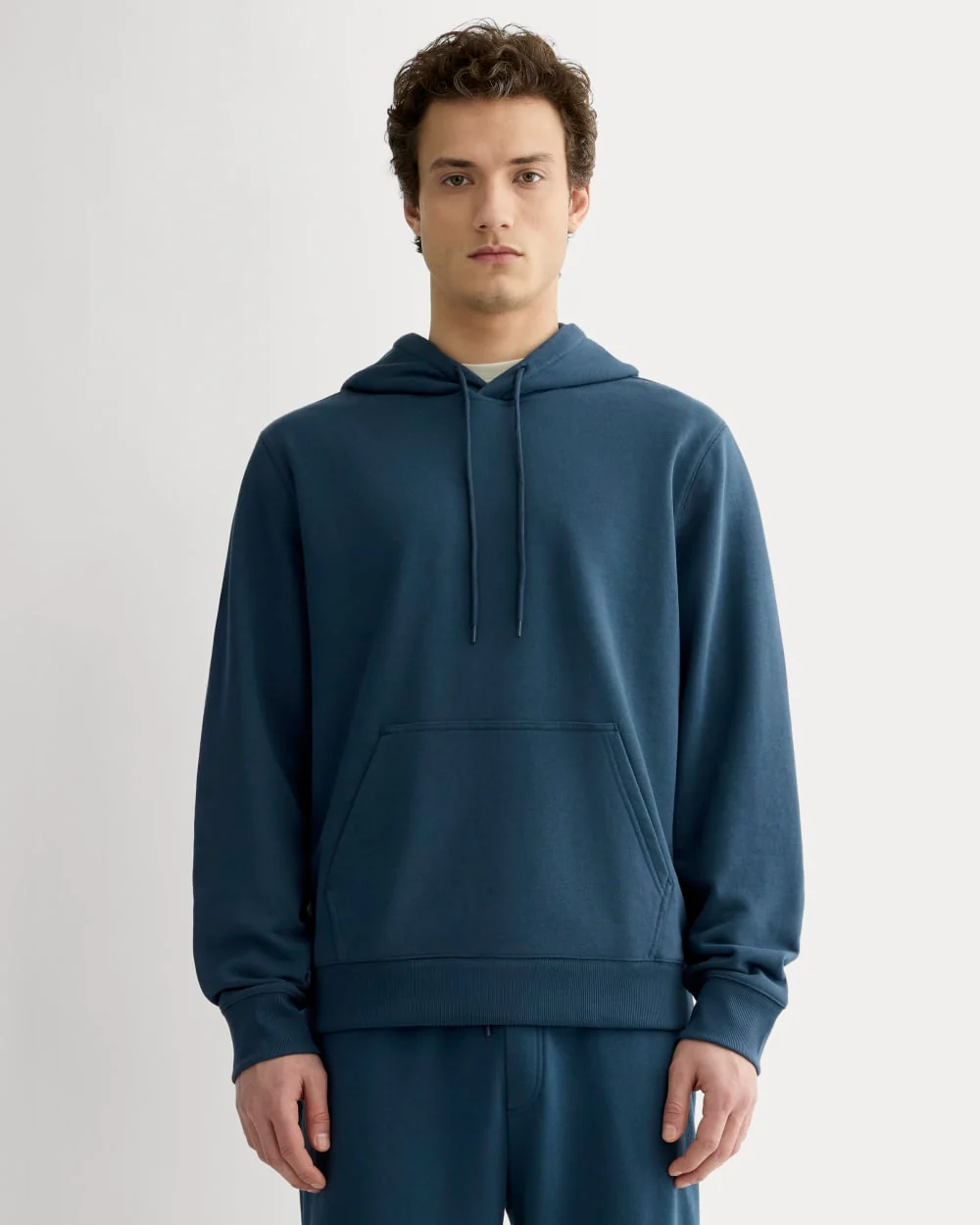 The Off-Duty Terry Hoodie | Midnight Navy