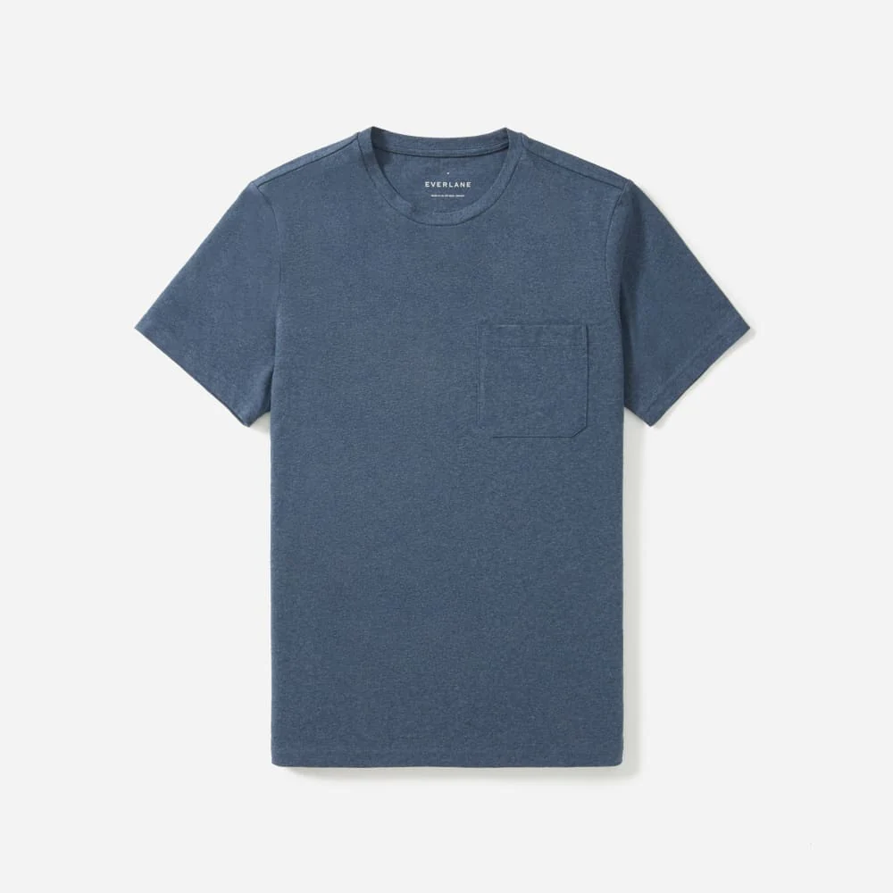 The Premium-Weight Pocket Tee | Uniform | Slate