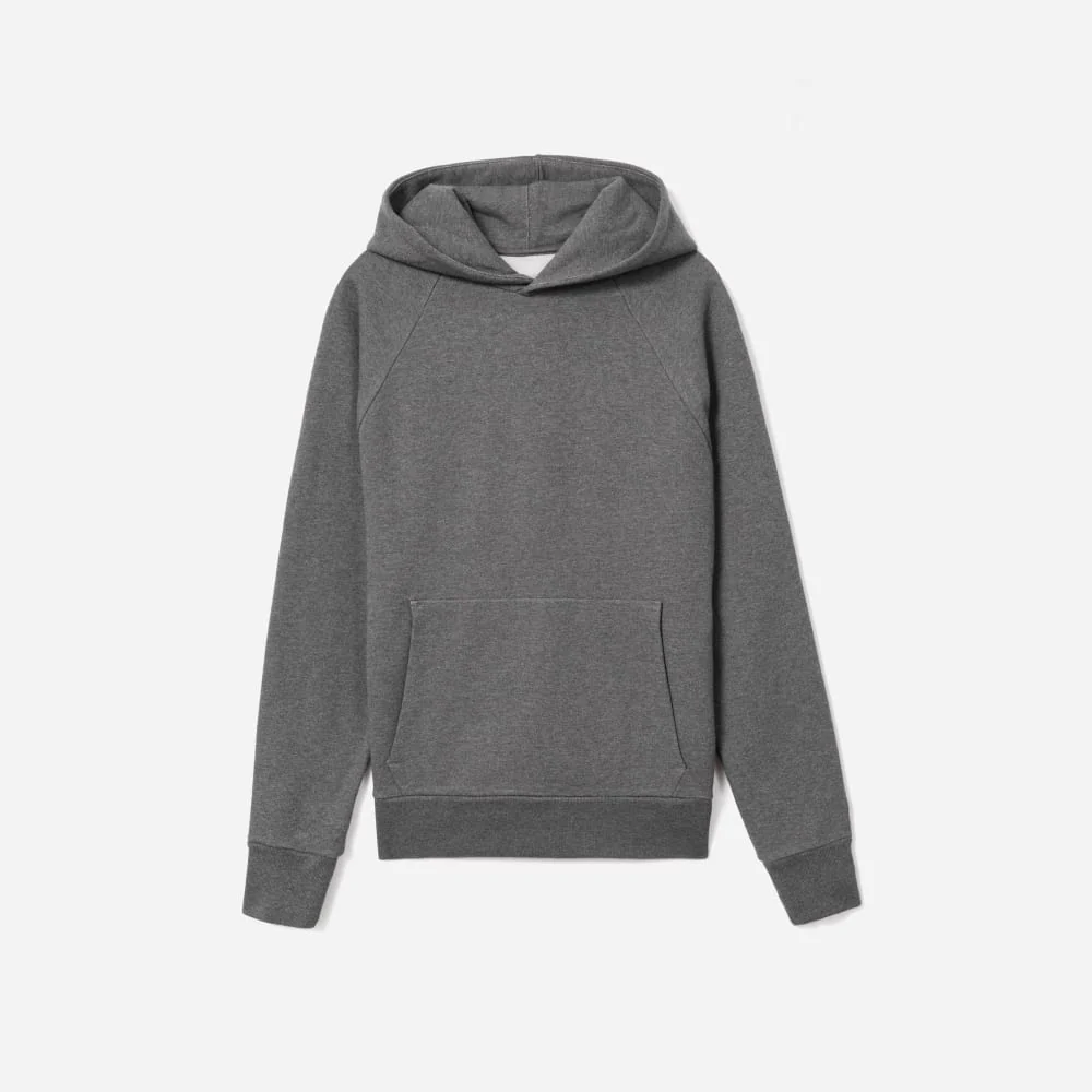 The Track Hoodie | Dark Heather Grey