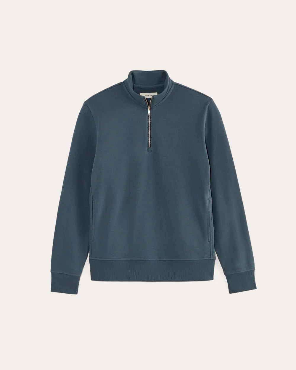 The Off-Duty Terry Quarter-Zip | Midnight Navy