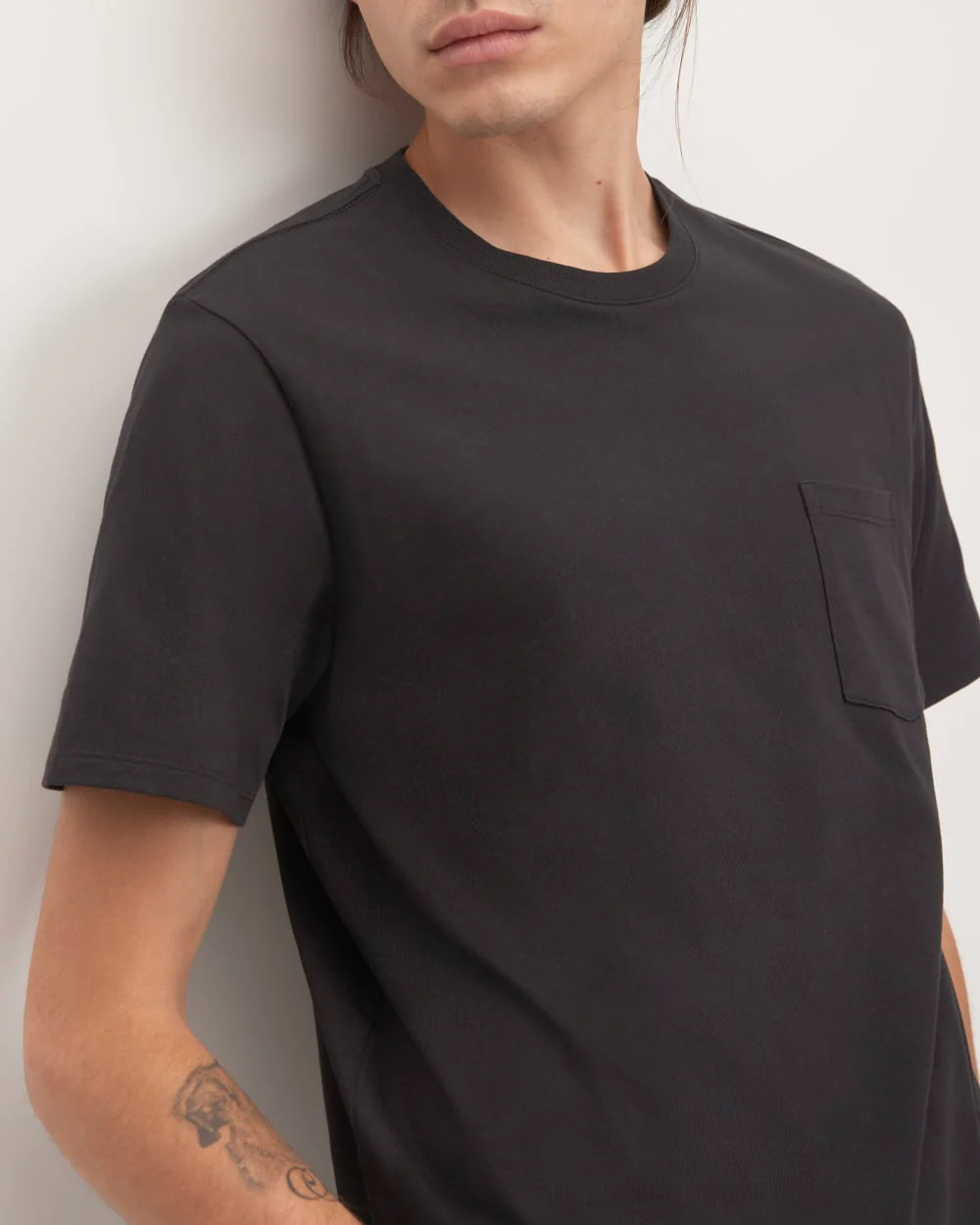 The Organic Cotton Pocket Tee | Black