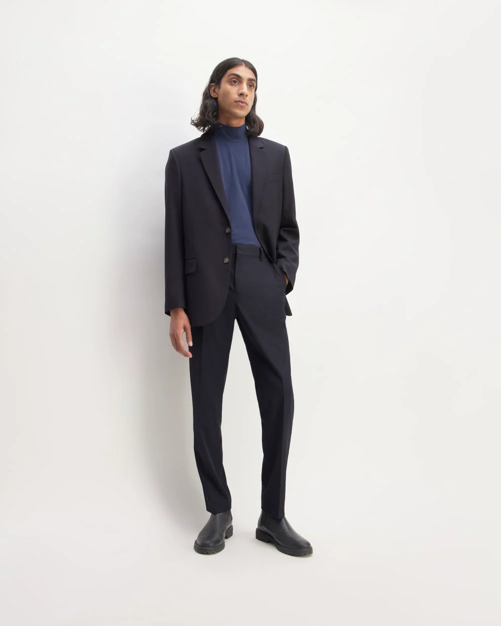 The Italian Wool Jacket |  Navy
