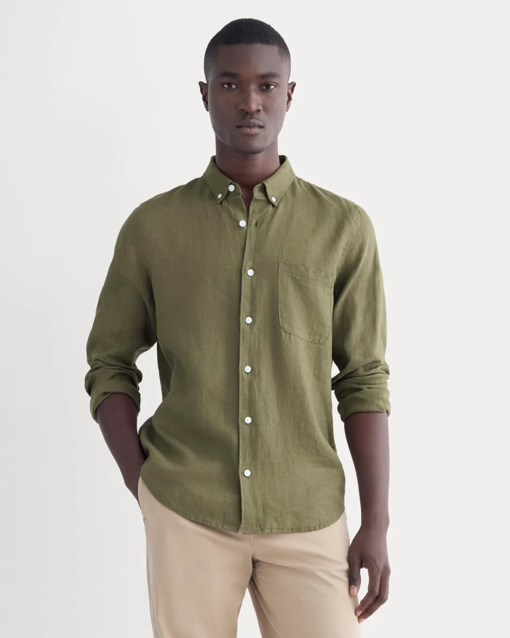 The Classic Shirt in Linen | Kalamata