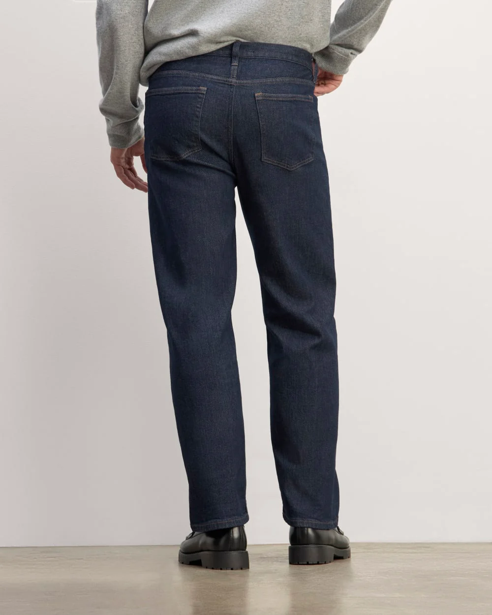 The Selvedge Loose Straight Jean | Indigo Rinse
