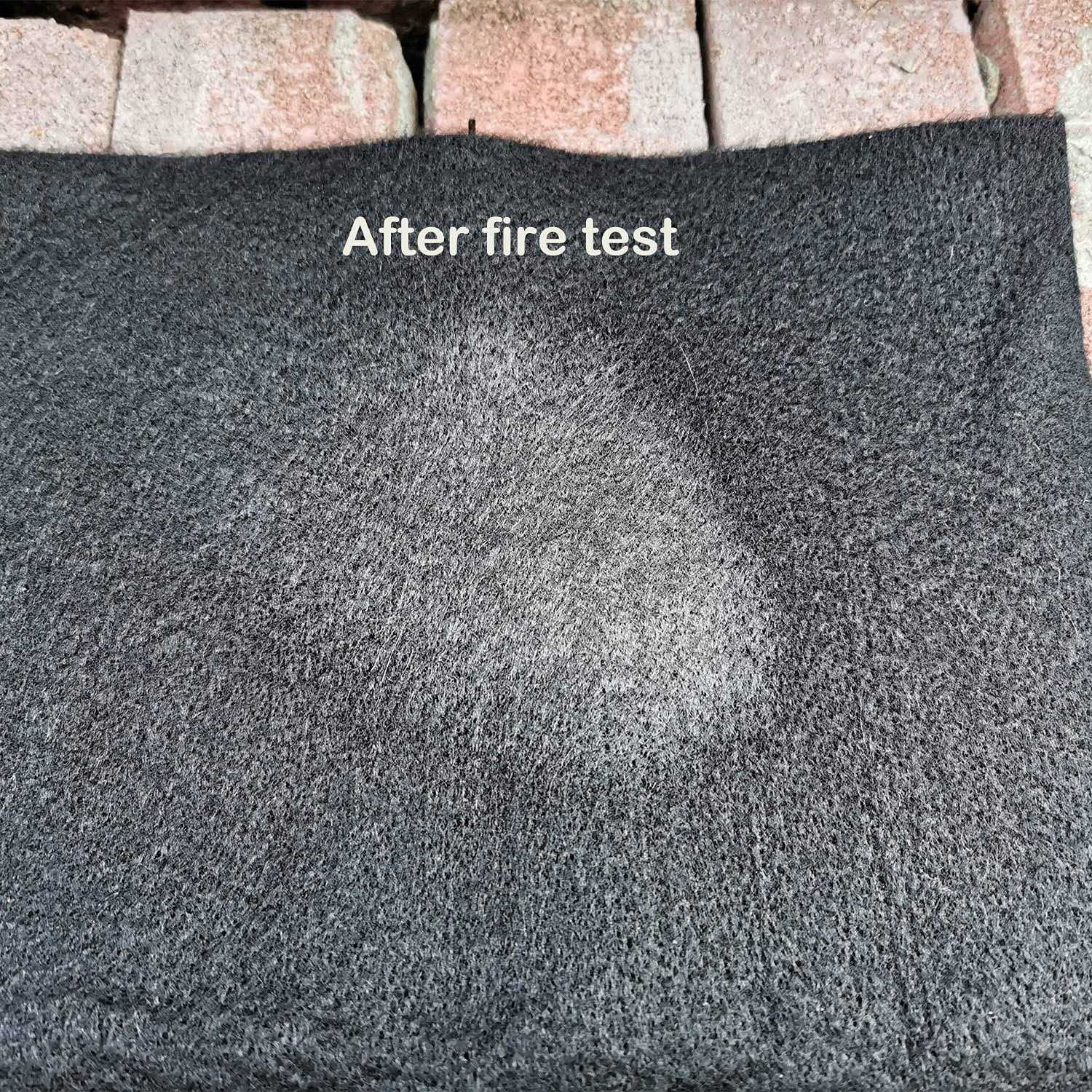 Welding Blanket Fireproof Heat Resistant Up To 1800f Flame Retardant Fabric Material Carbon Felt for Welders