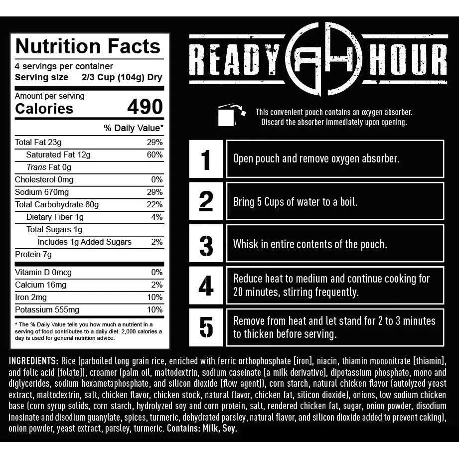 Ready Hour Gluten Free Food Kit