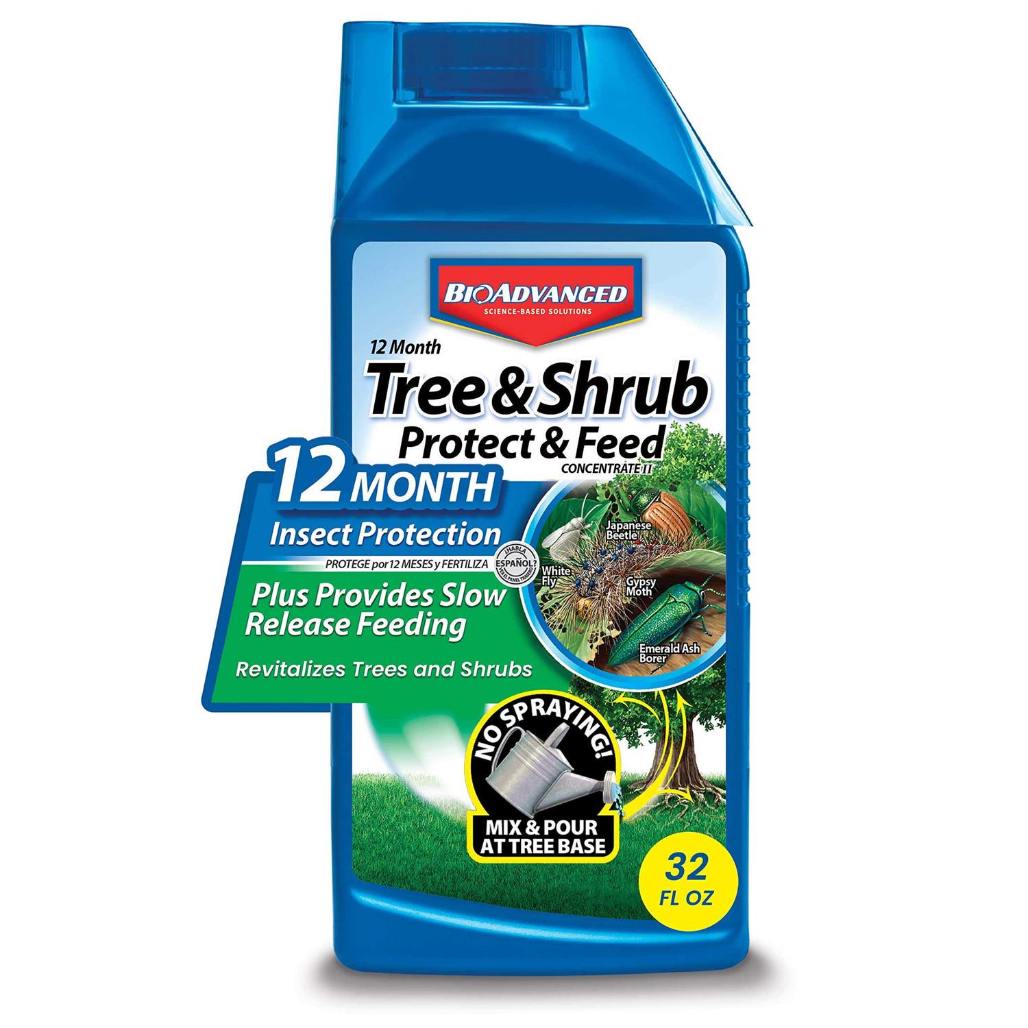 BioAdvanced Concentrate Tree & Shrub Protect & Feed