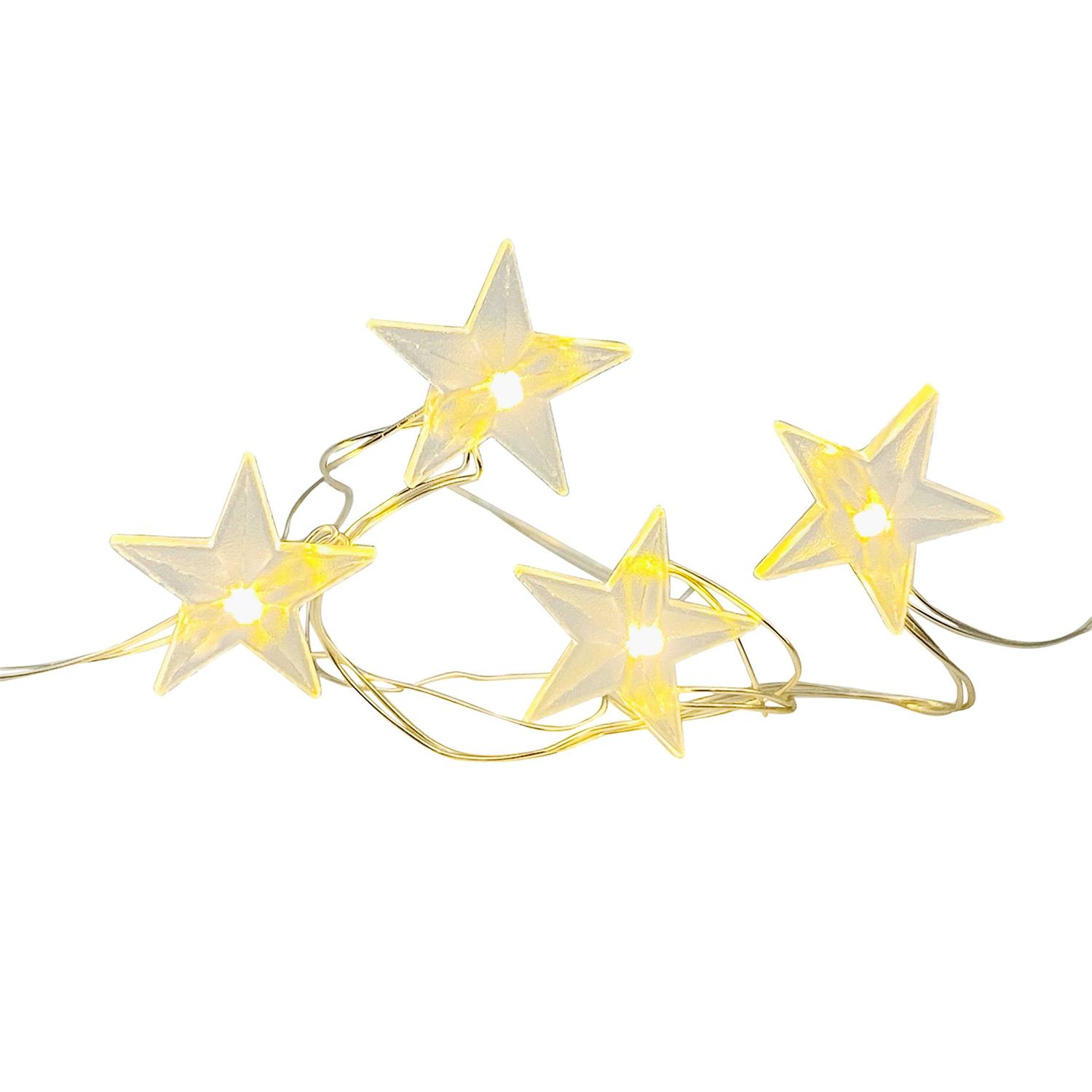 Ashland 24ct. Warm White Star LED Crafting Lights