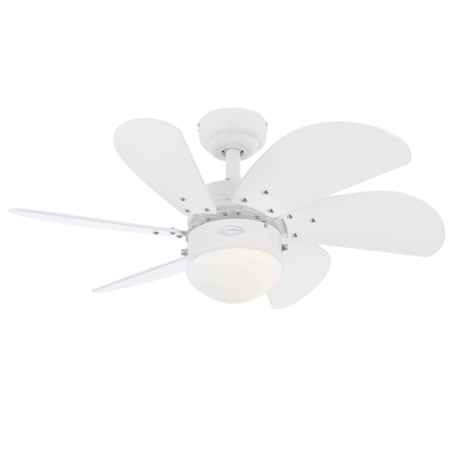 Westinghouse Turbo Swirl 30 in. White Indoor Ceiling Fan 7234400