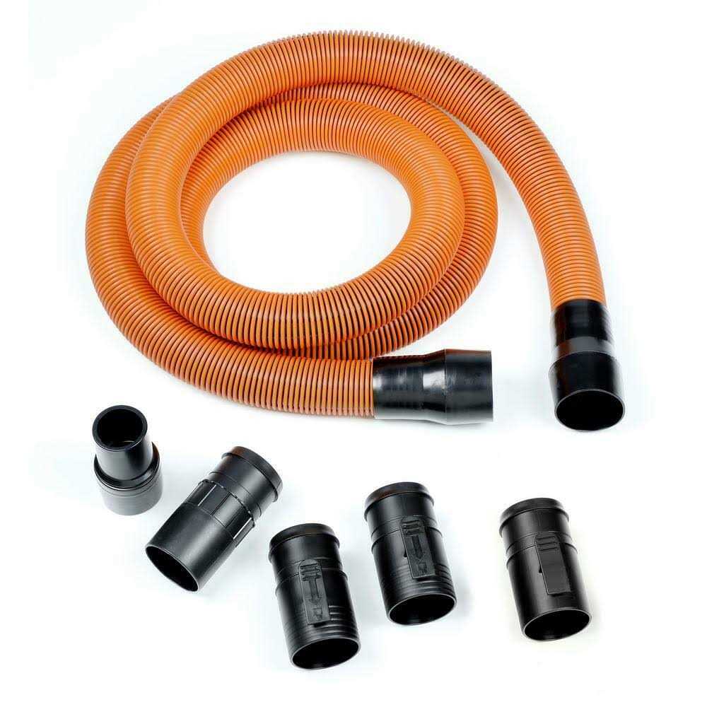 1-7/8 in. x 10 ft. Pro-Grade Locking Vacuum Hose Kit for RIDGID Wet/Dry Shop Vacuums LA2570