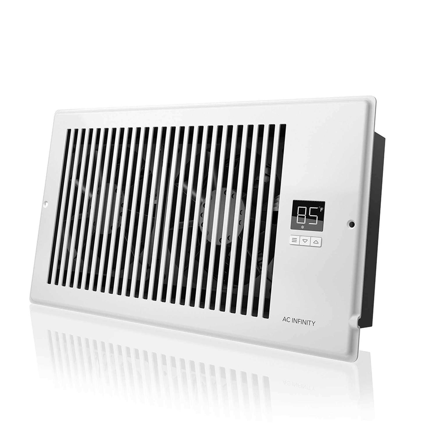 AC Infinity AIRTAP T6 Quiet Register Booster Fan System