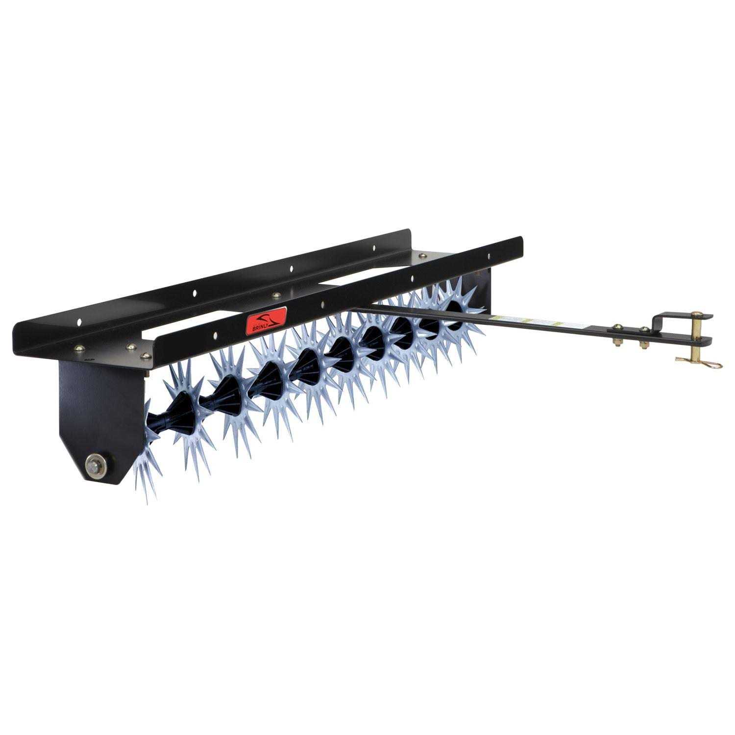 Brinly 40-in Spike Aerator with 3D Tines and Universal Hitch SA-401BH
