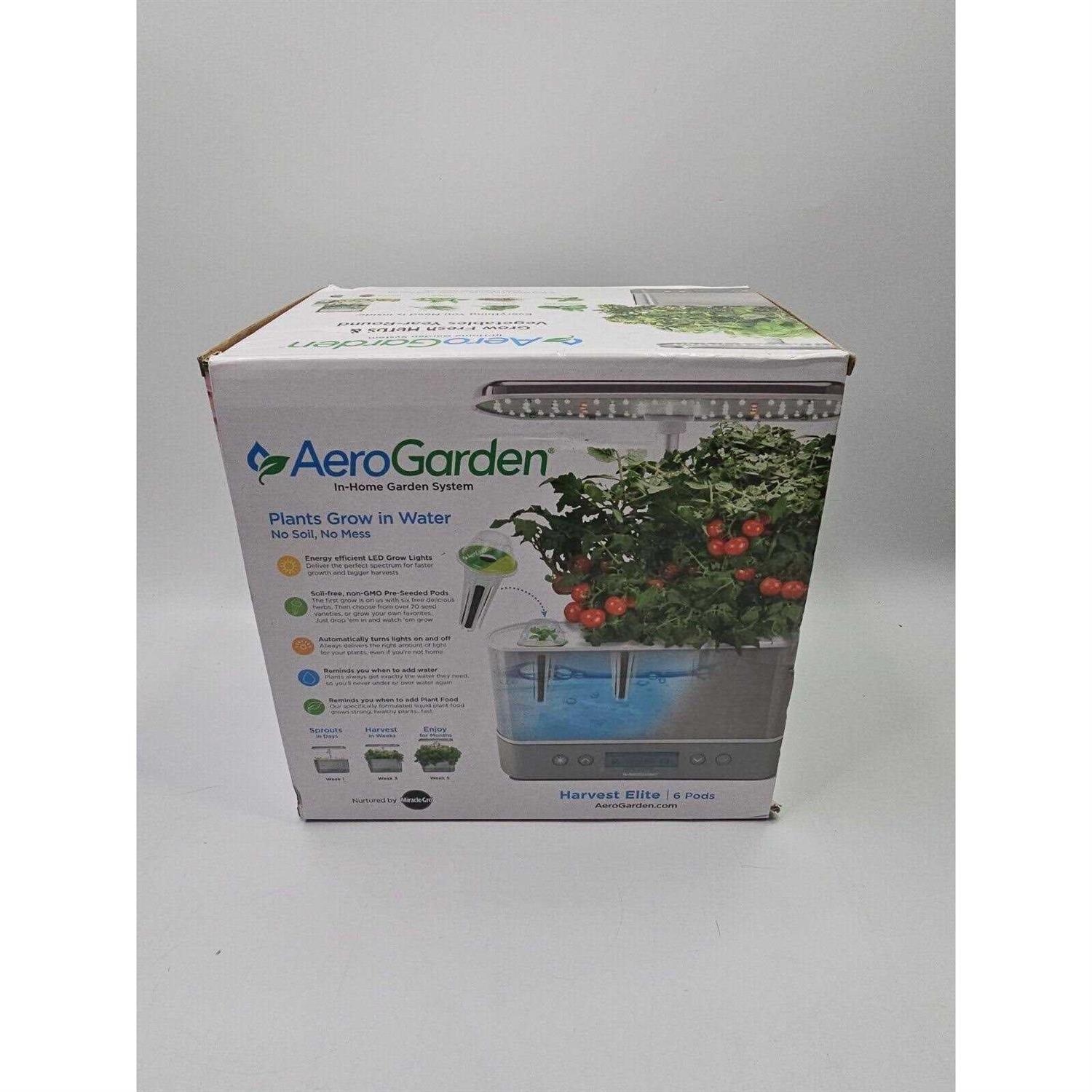 AeroGarden Harvest Elite