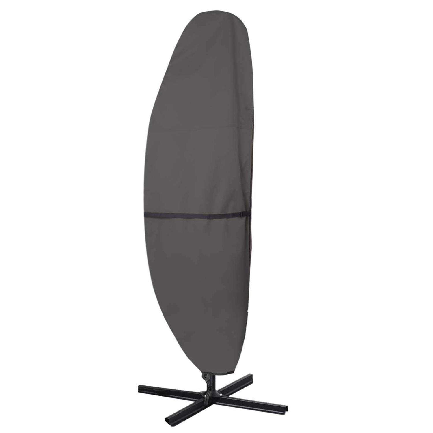 ULTCOVER Patio Umbrella Parasol Cover 600d Waterproof Outdoor Offset Banana Style Umbrella Cover