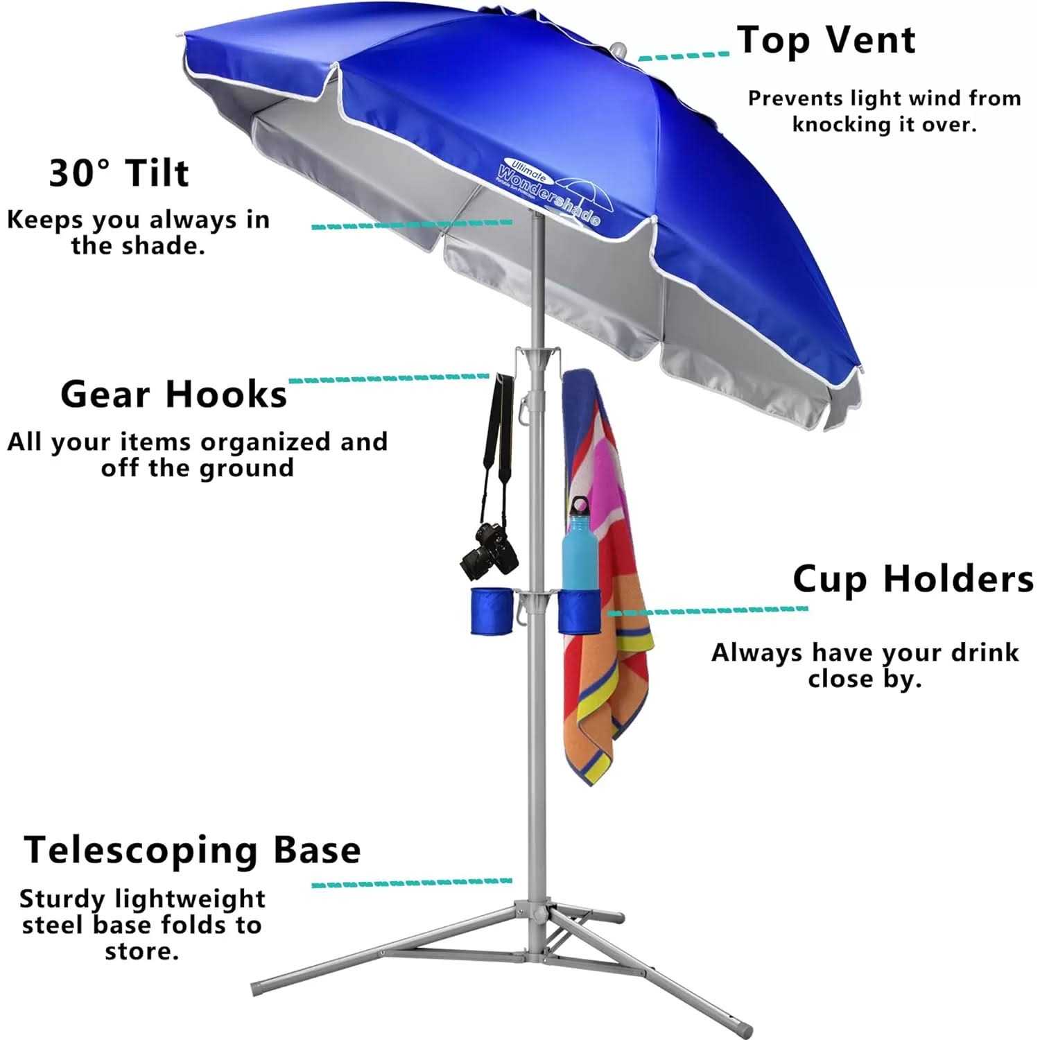 Wondershade Ultimate Portable Sun Shade Umbrella