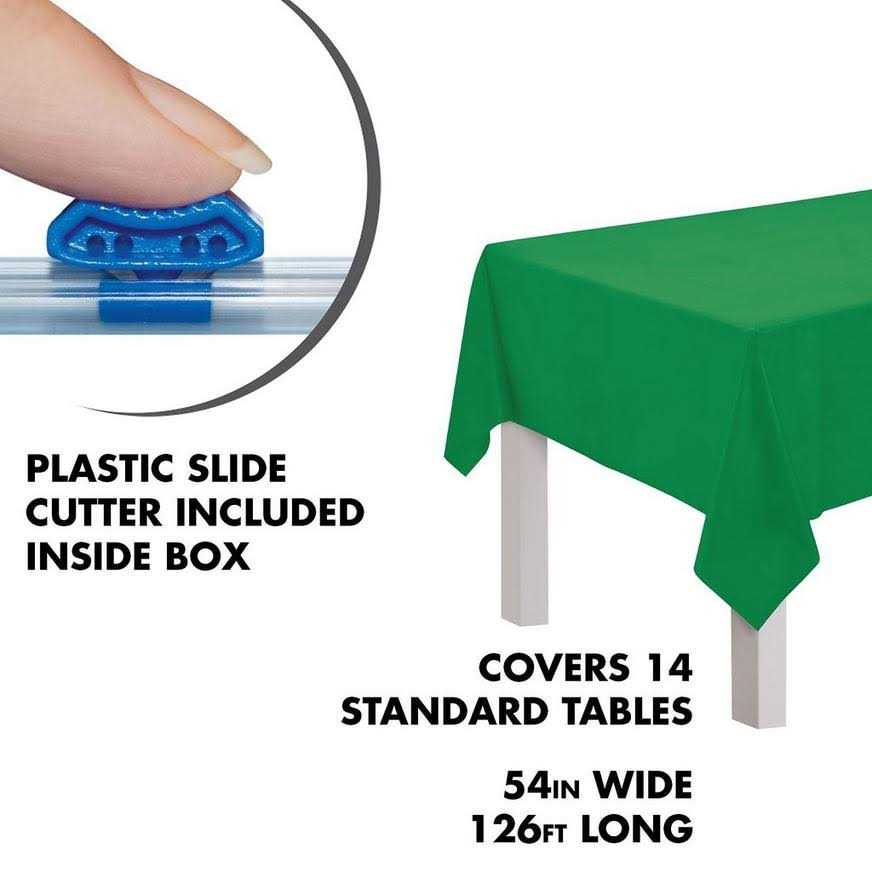 Amscan Boxed Plastic Table Roll