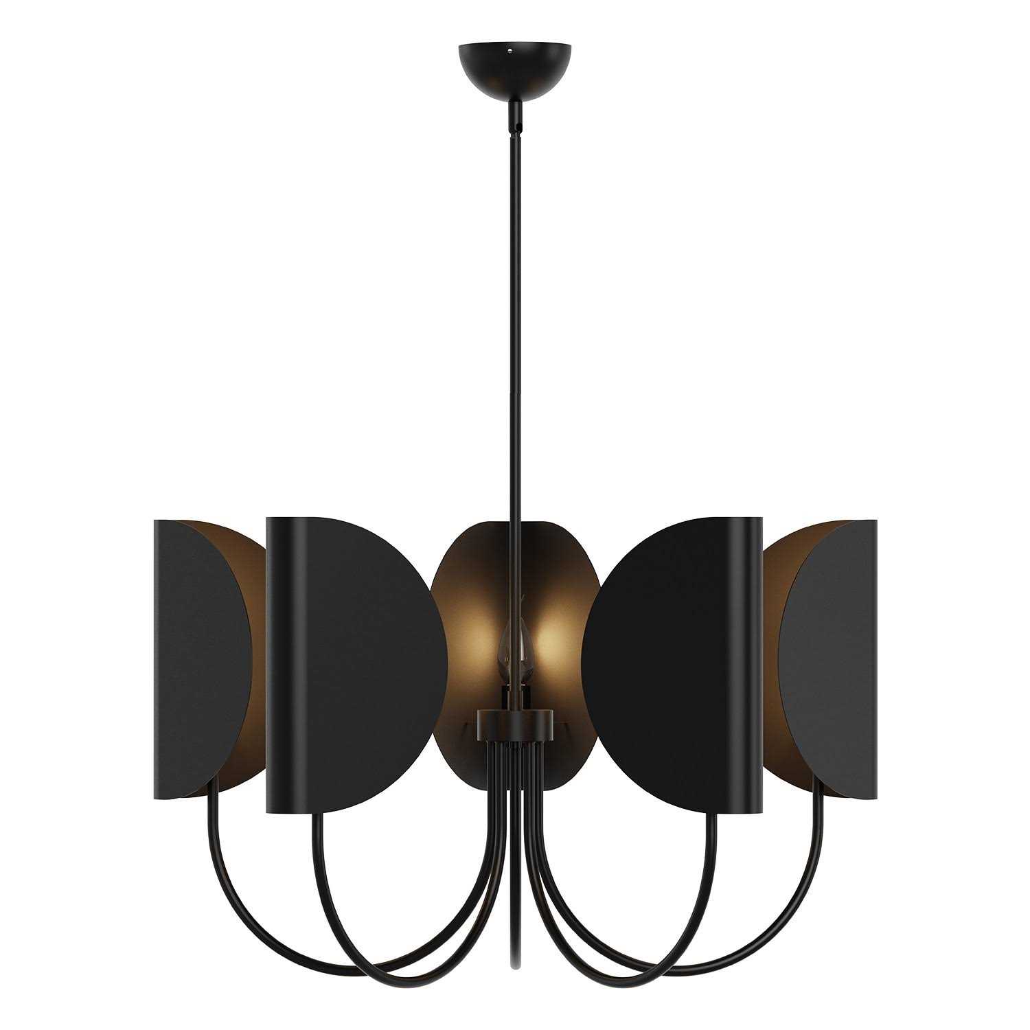 Alora Seno 5-Light Chandelier CH450732MB
