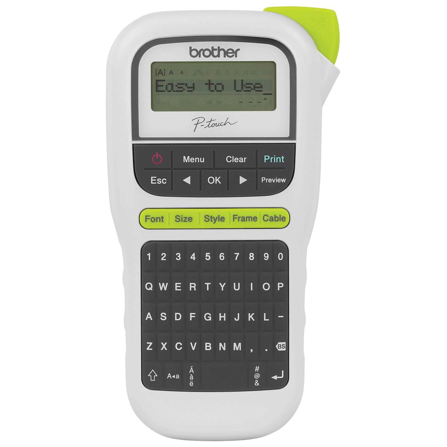 Brother P-Touch Easy Portable Label Maker PTH110