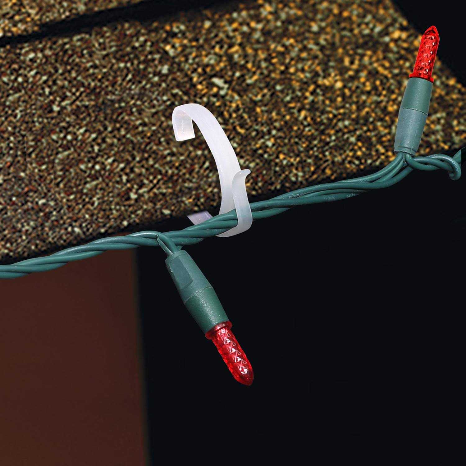 Celebrations 9087199 Holiday Deck & Eave Clips Plastic