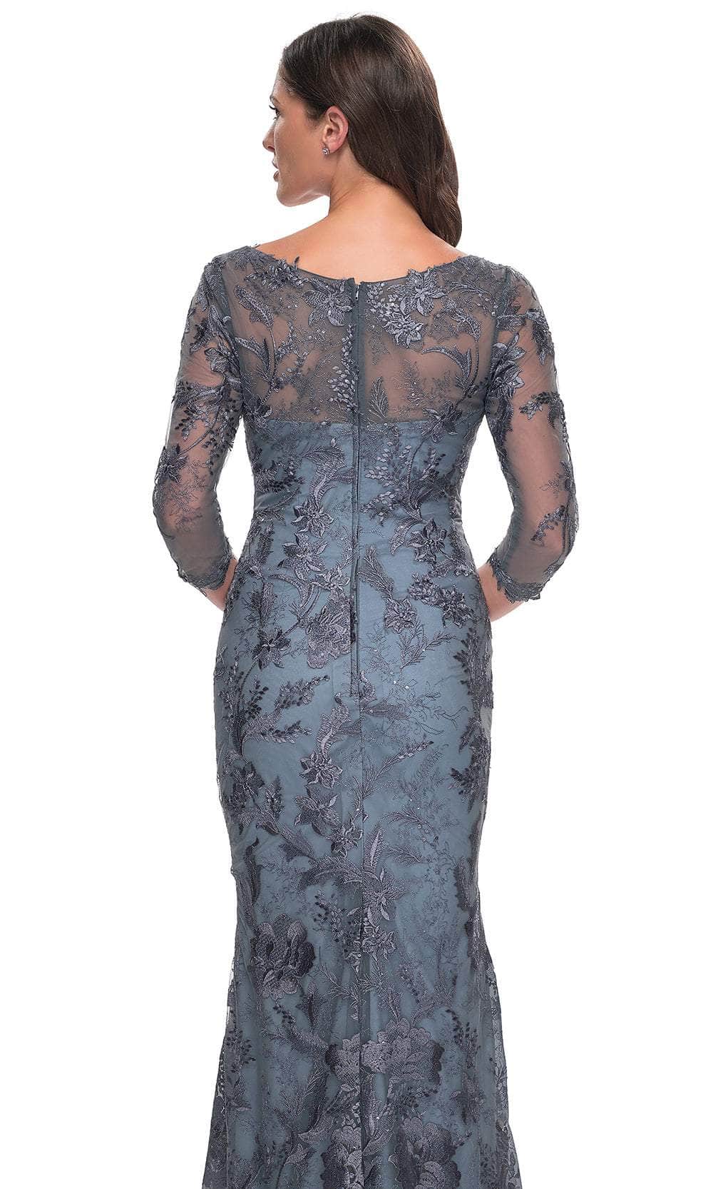 V-Neck Sheath Formal Dress