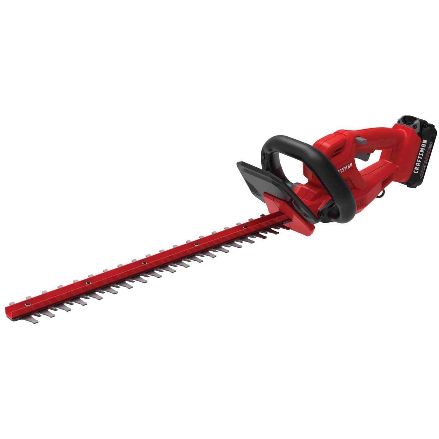 Craftsman V20 CMCHT810C1 20 in. Battery Hedge Trimmer Kit
