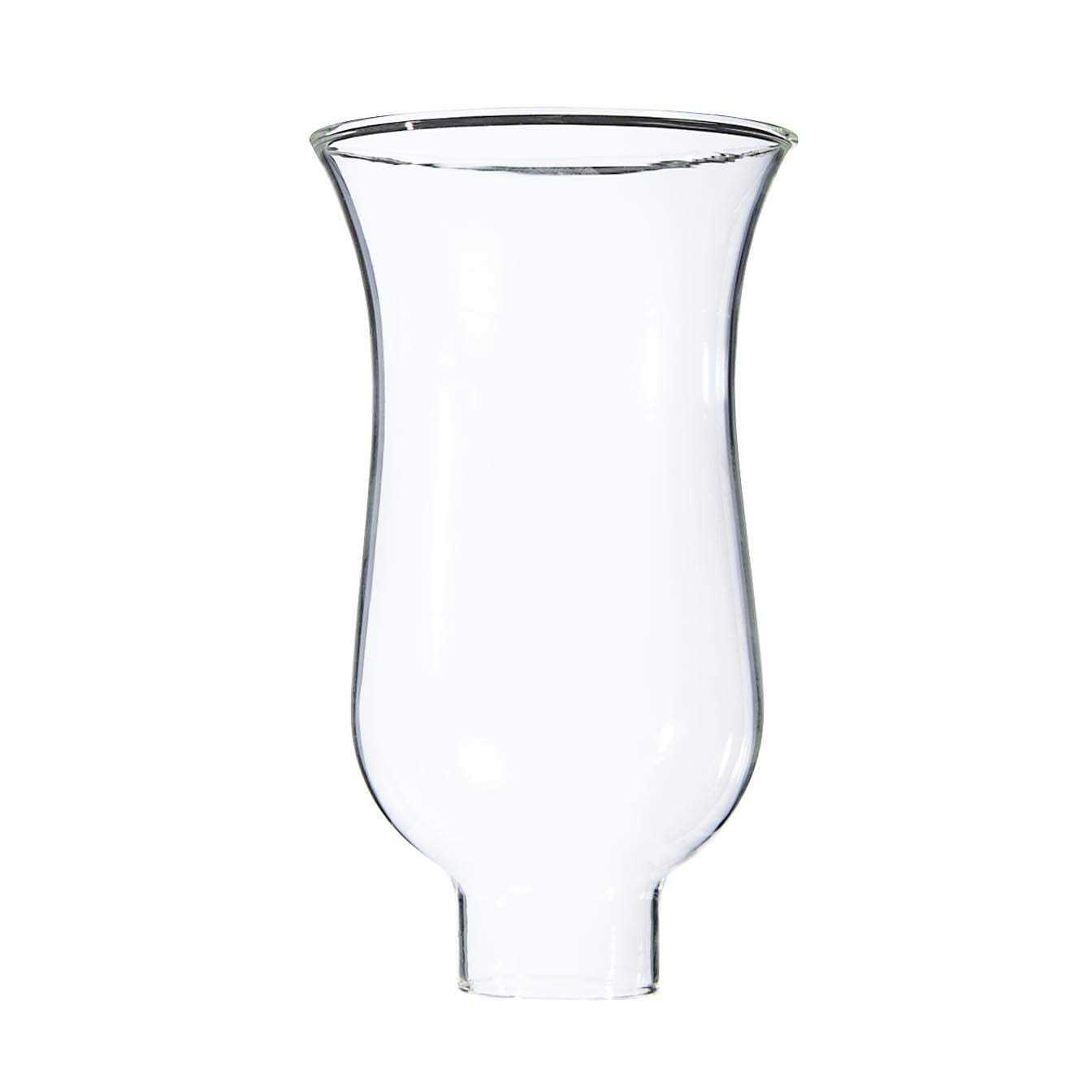 B&P Lamp 1 5/8 inch X Clear Hurricane Shade