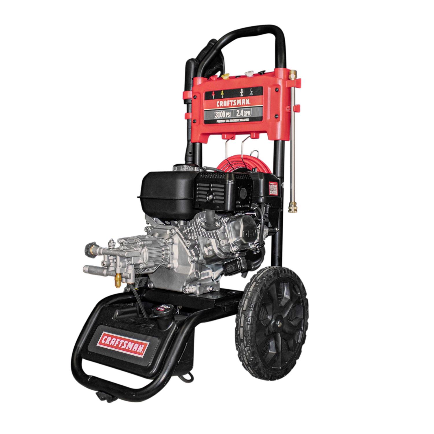 CRAFTSMAN 3100 PSI at 2.4-GPM 3100 PSI 2.4-GPM Cold Water Gas Pressure Washer CMXGWFN061294