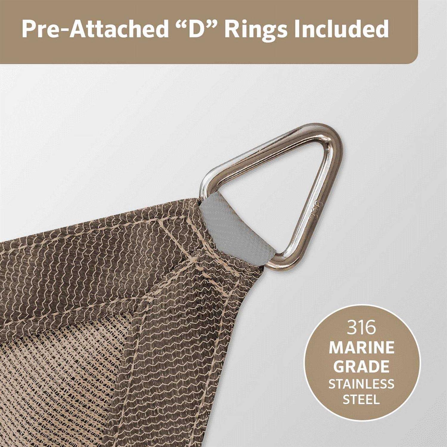 Coolaroo Dual Shade Sail Kit