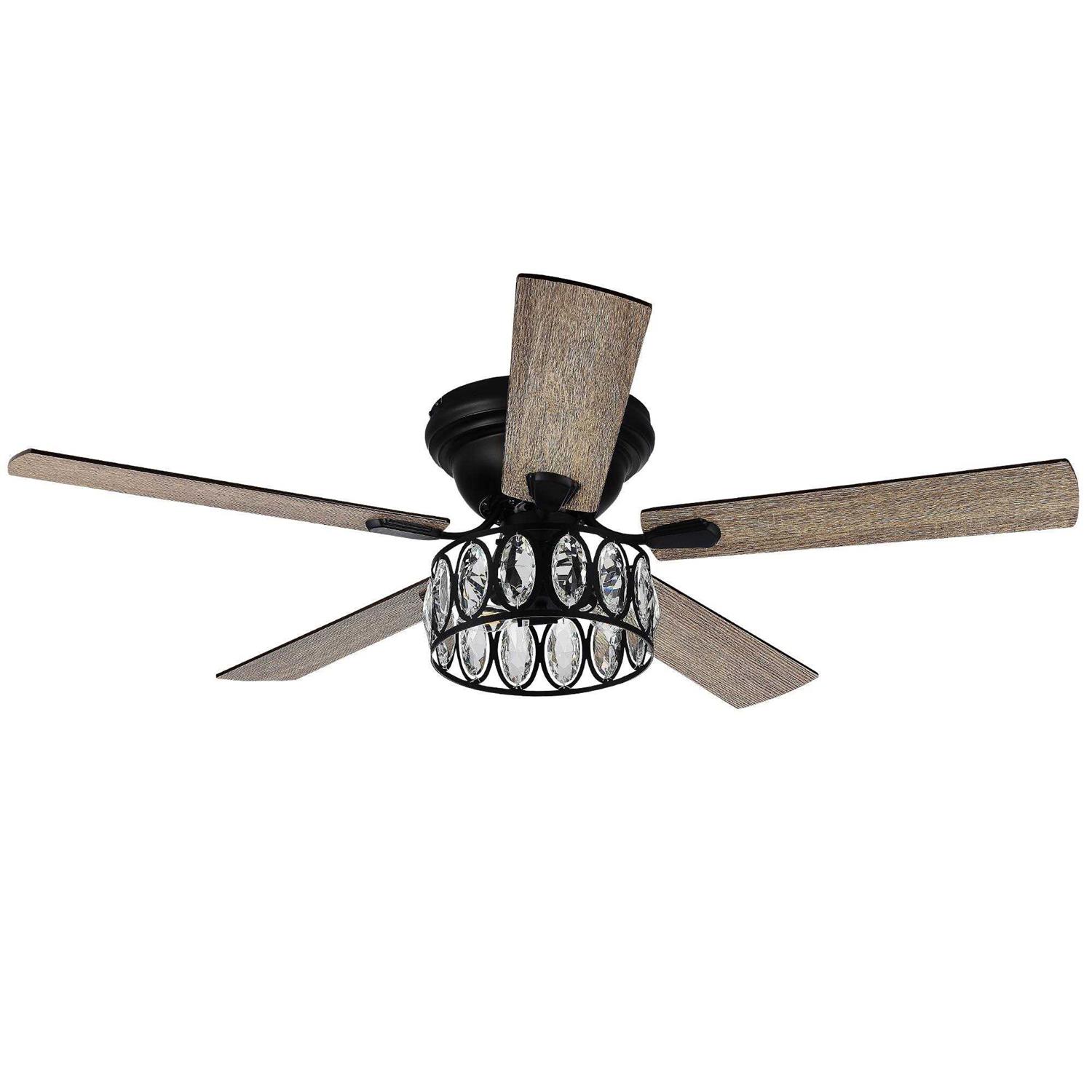 5-Blade Ceiling Fan with Light Kit and Remote