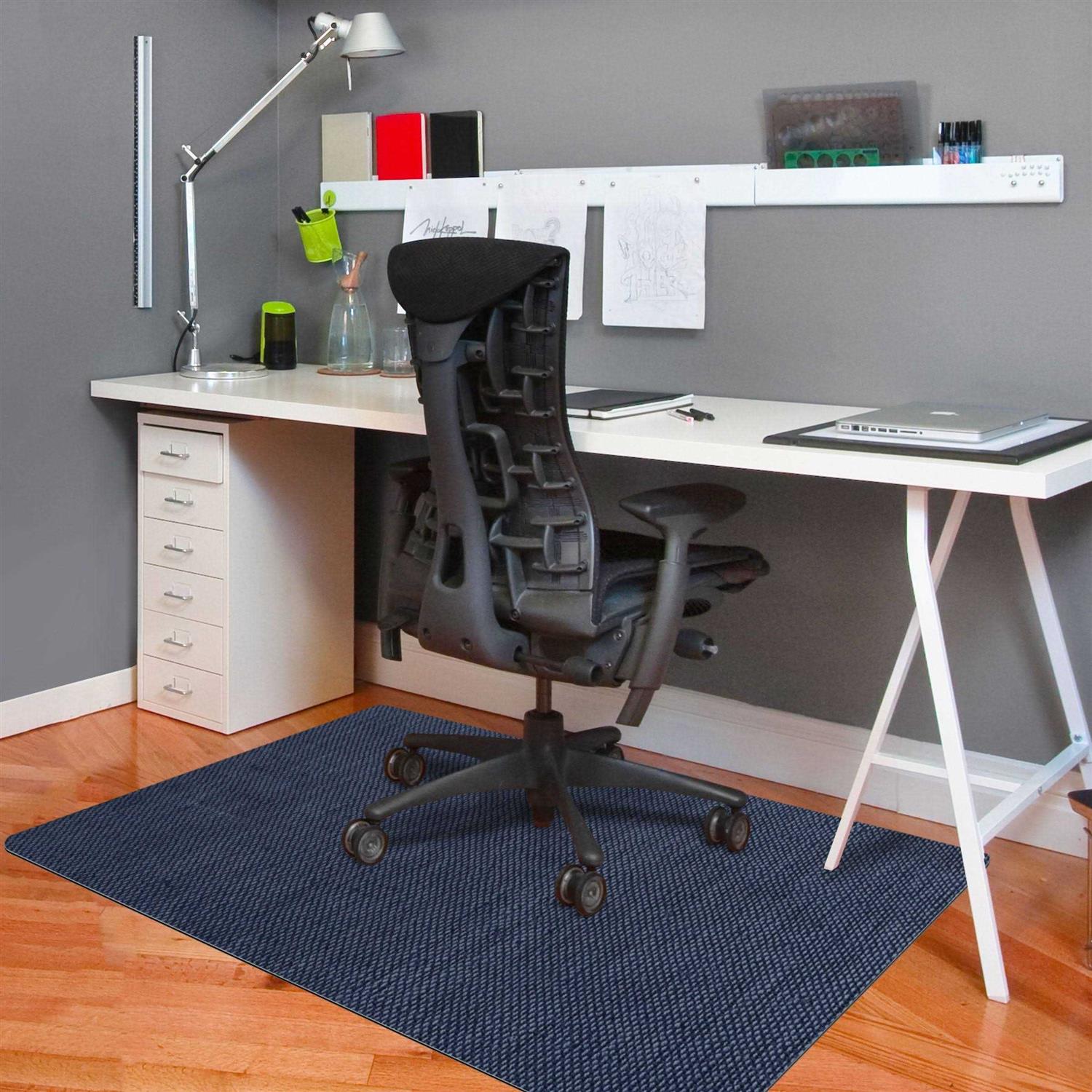 Bungalow Flooring Barbury Weave Desk Chair Mat