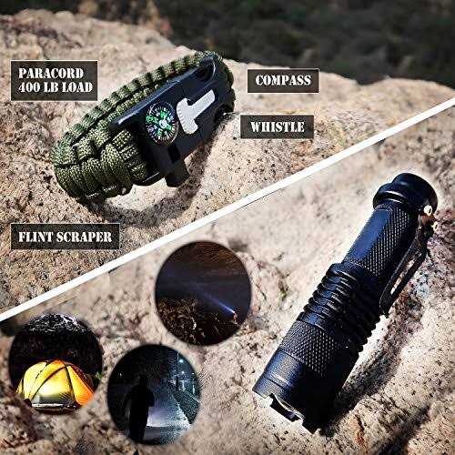 Everlit 250 Pieces Survival First Aid Kit Ifak EMT Molle Pouch Survival Kit Outdoor Gear Emergency Kits Trauma Bag for Camping Boat Hunting Hiking