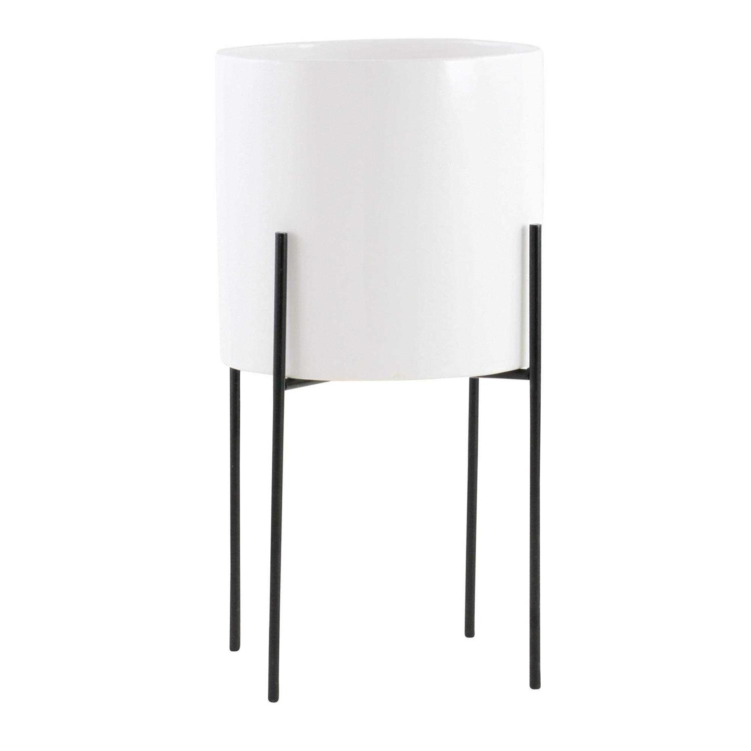 Aspire Lonnie Mid Century Ceramic Planter