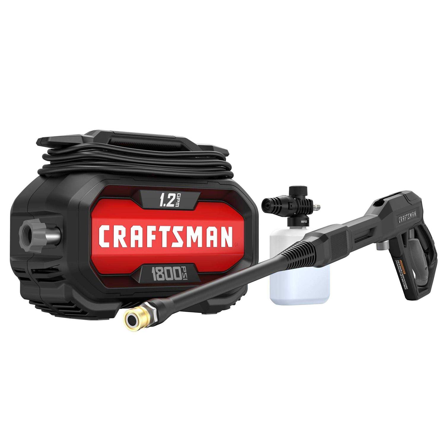 CRAFTSMAN 1800 PSI 1.2-GPM Cold Water Electric Pressure Washer CMEPW1800
