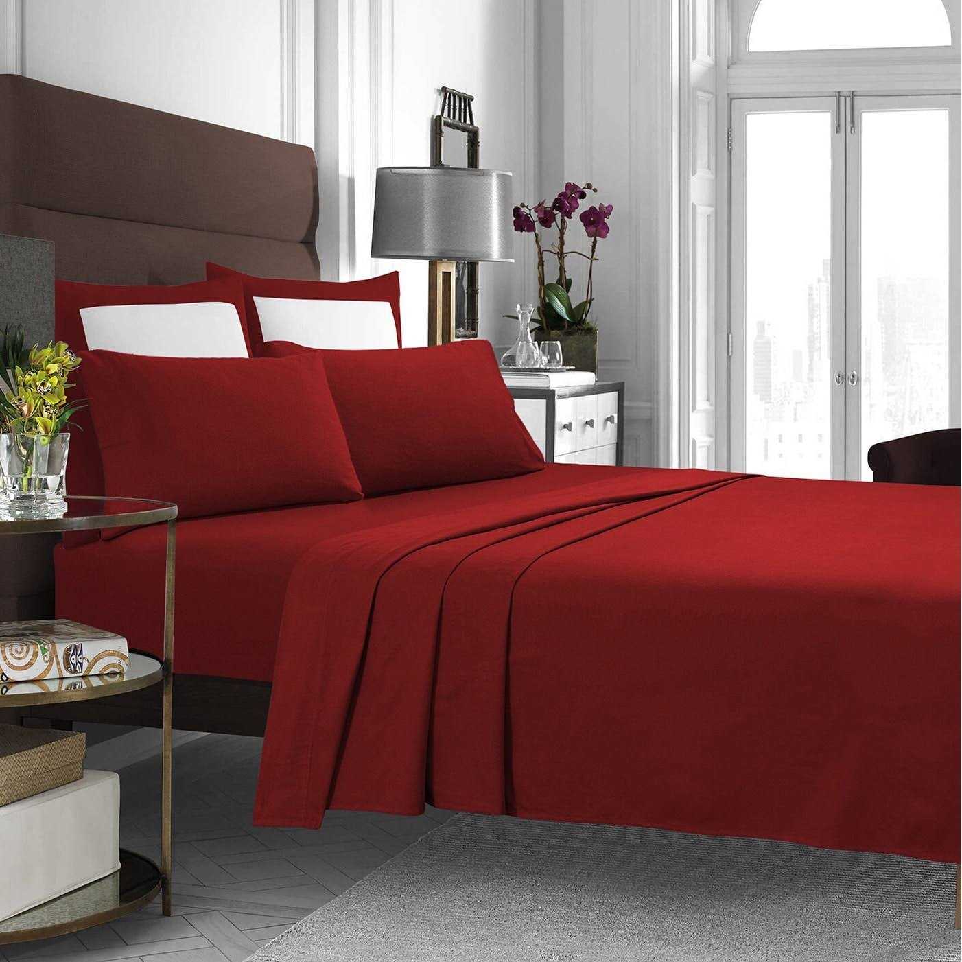 Tribeca Living Christmas Joy 100pct Cotton Sheet Set