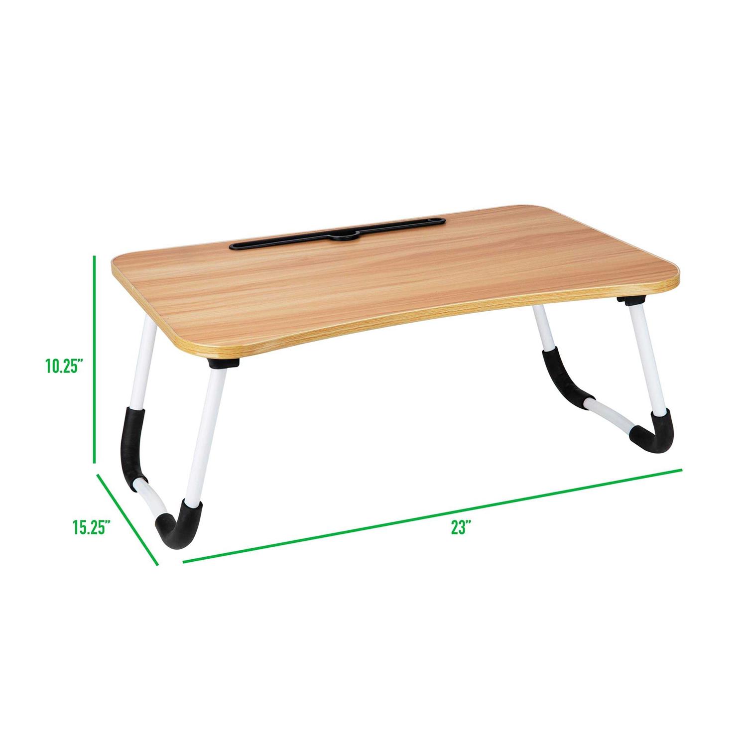 Mind Reader Foldable Lap Desk with Fold-Up Legs