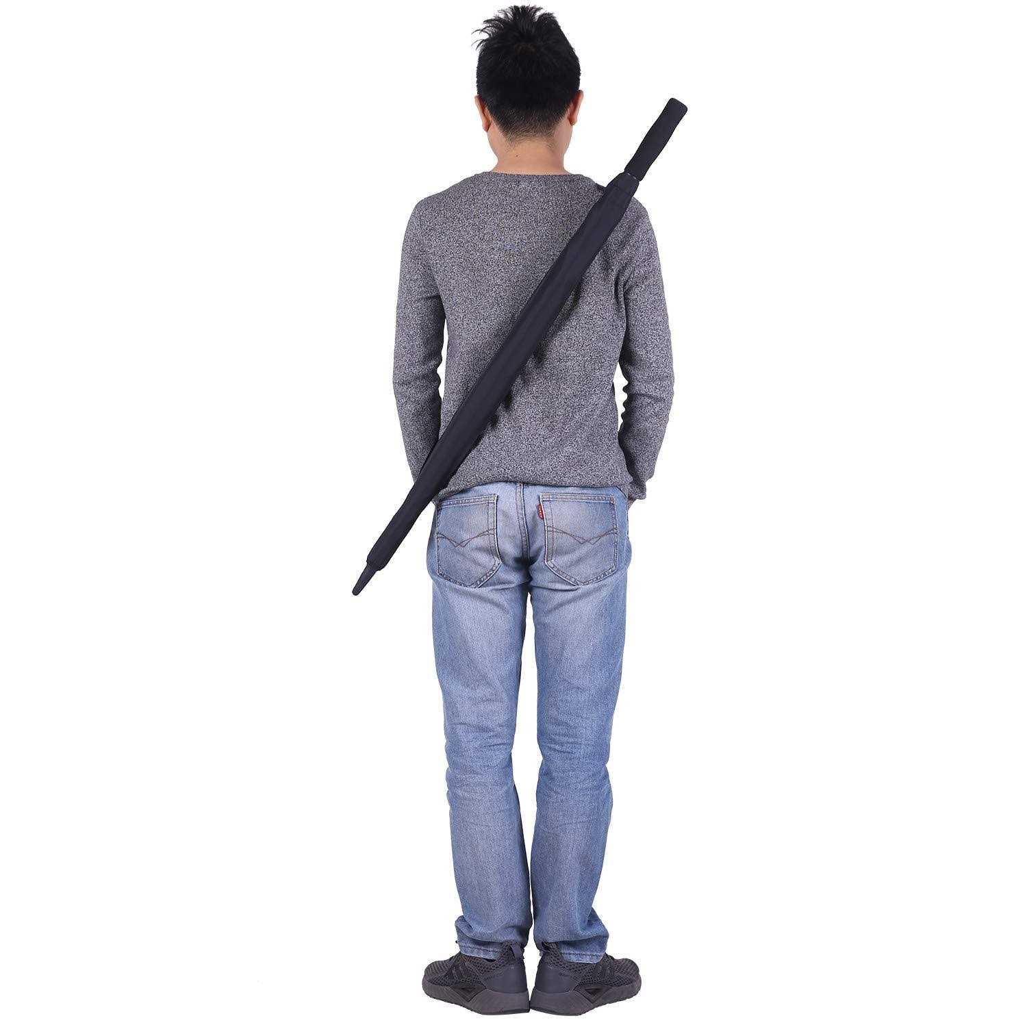 Doubwell Square Golf Umbrella 62 Inch Large Size With Windproof Vented Automatic Stick Sturdy Umbrella For Man and Woman