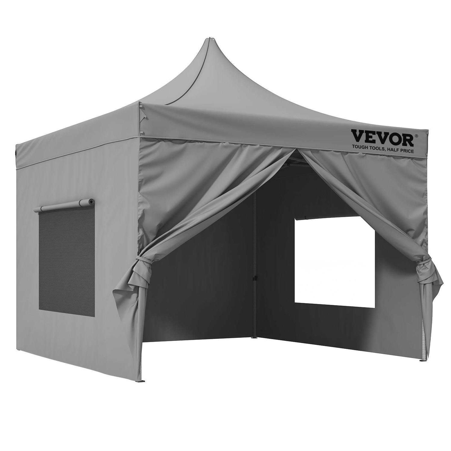VEVOR Pop up Canopy Tent Outdoor Gazebo Tent with Sidewalls & Bag