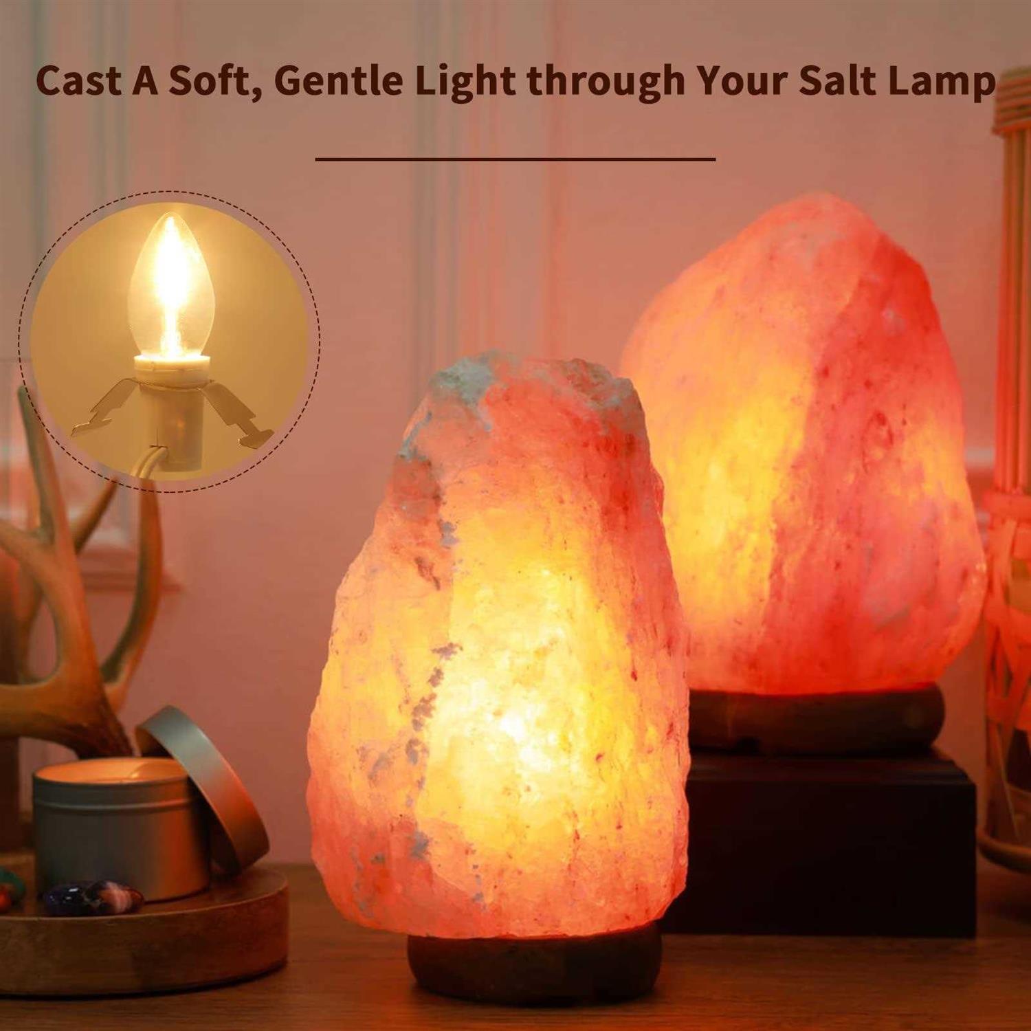 Accessory Cord with One Led Light Bulb 6 Feet Ul-listed White Cord with On/off