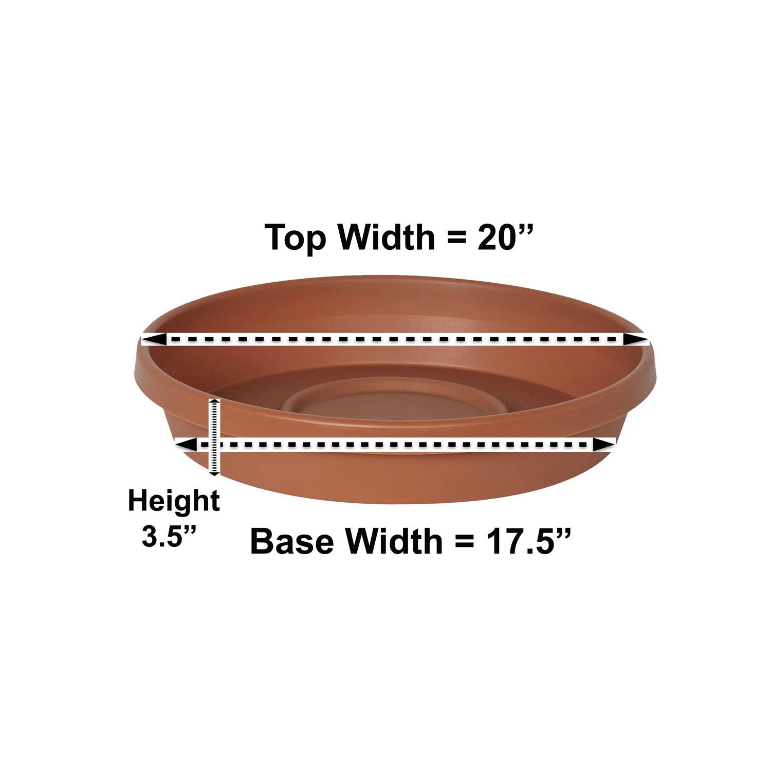 Bloem Terra Plant Saucer Tray