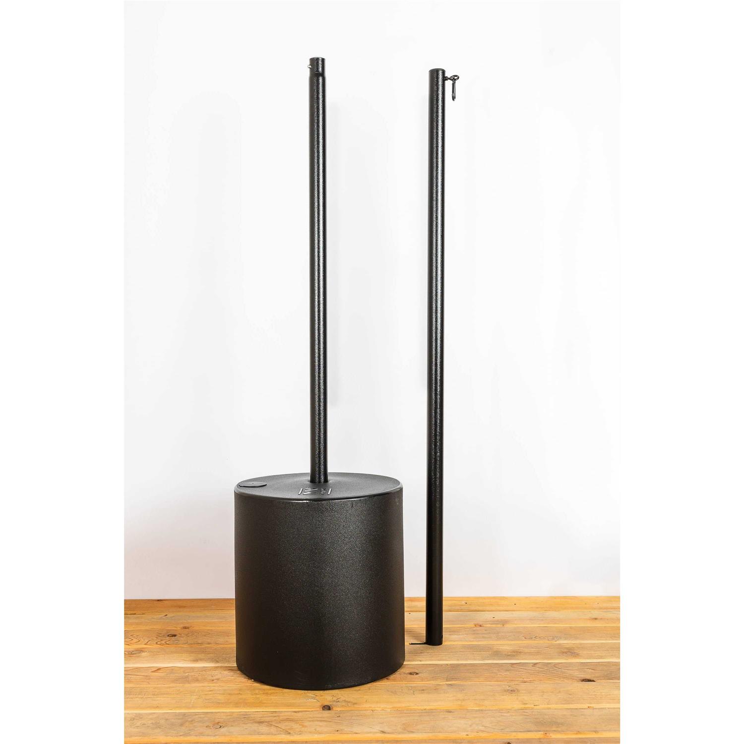 Allsop String Light Pole Stand with Tank Base
