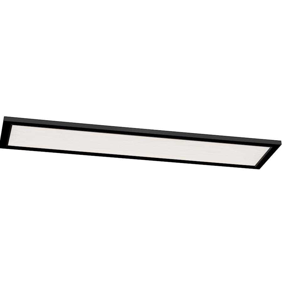 AFX Lighting Lugano 1 Light LED Flush Mount Black LGNL2412LAJD4BK